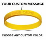 Choose your custom message and any custom color - image